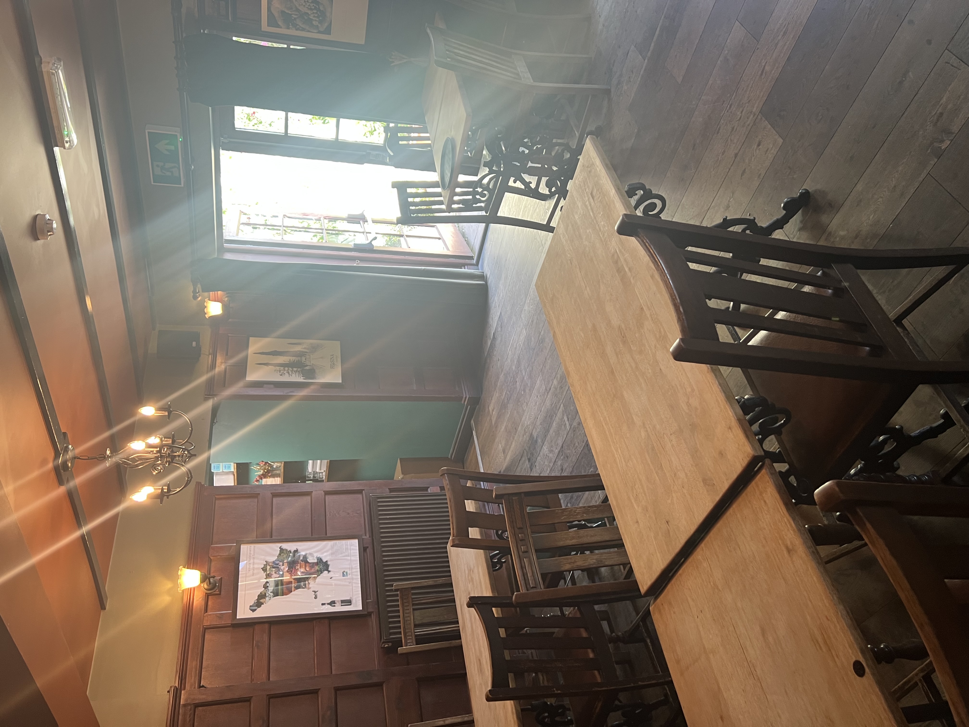The interior of The Swan Pub